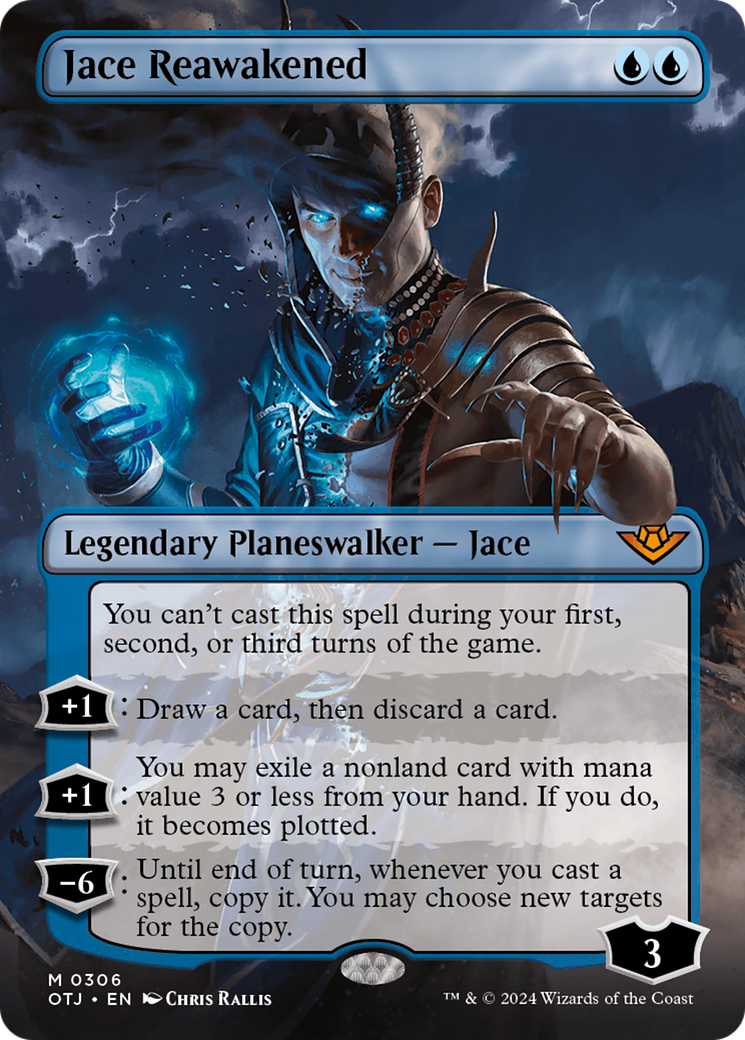 Jace Reawakened (Borderless) [Outlaws of Thunder Junction] | Galaxy Games LLC