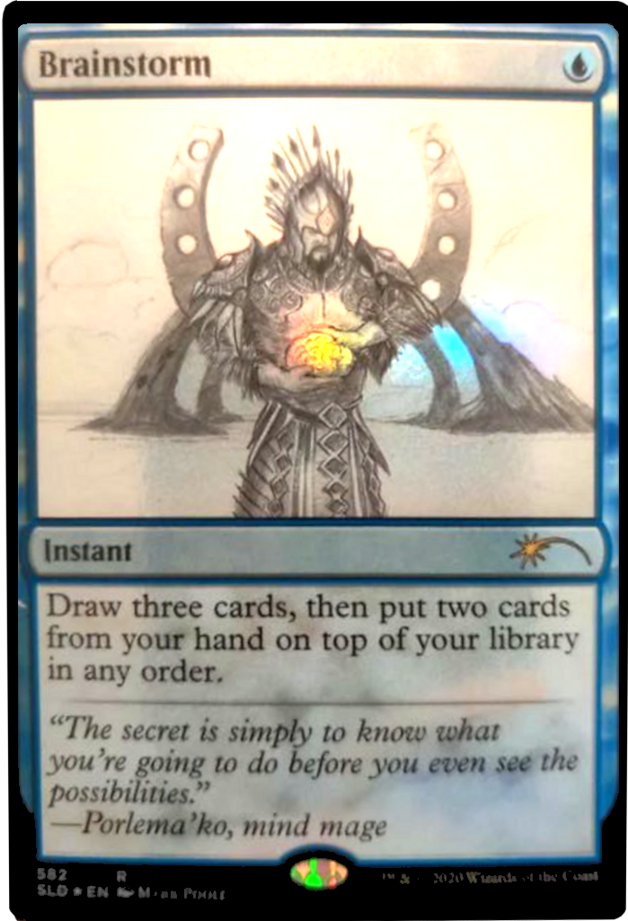 Brainstorm (Sketch) [Secret Lair Drop Promos] | Galaxy Games LLC