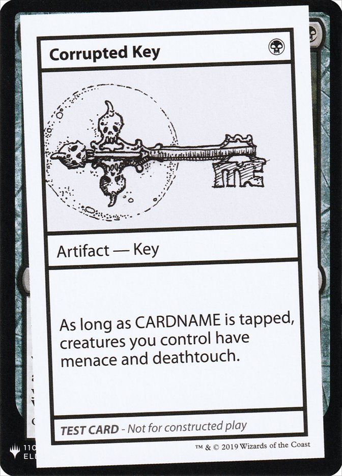 Corrupted Key [Mystery Booster Playtest Cards] | Galaxy Games LLC