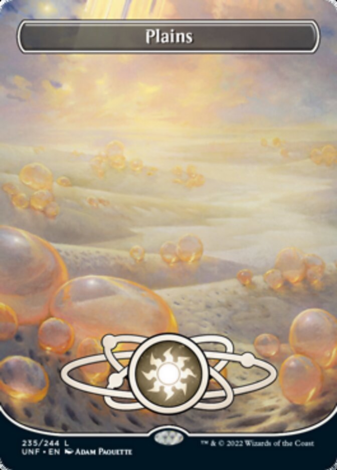 Plains (235) (Planetary Space-ic Land) [Unfinity] | Galaxy Games LLC