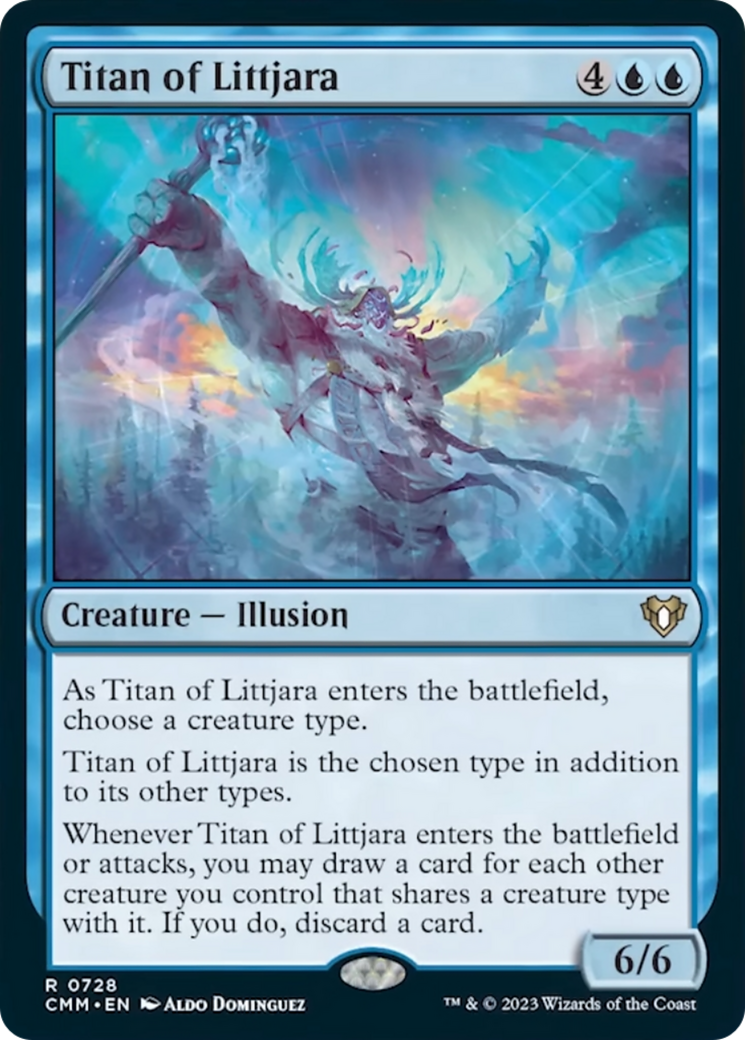 Titan of Littjara [Commander Masters] | Galaxy Games LLC
