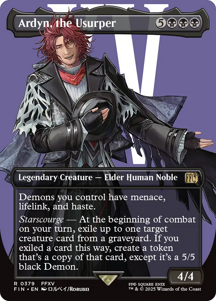 Ardyn, the Usurper (Borderless) (0379) [FINAL FANTASY] | Galaxy Games LLC