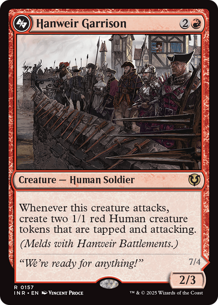 Hanweir Garrison [Innistrad Remastered] | Galaxy Games LLC