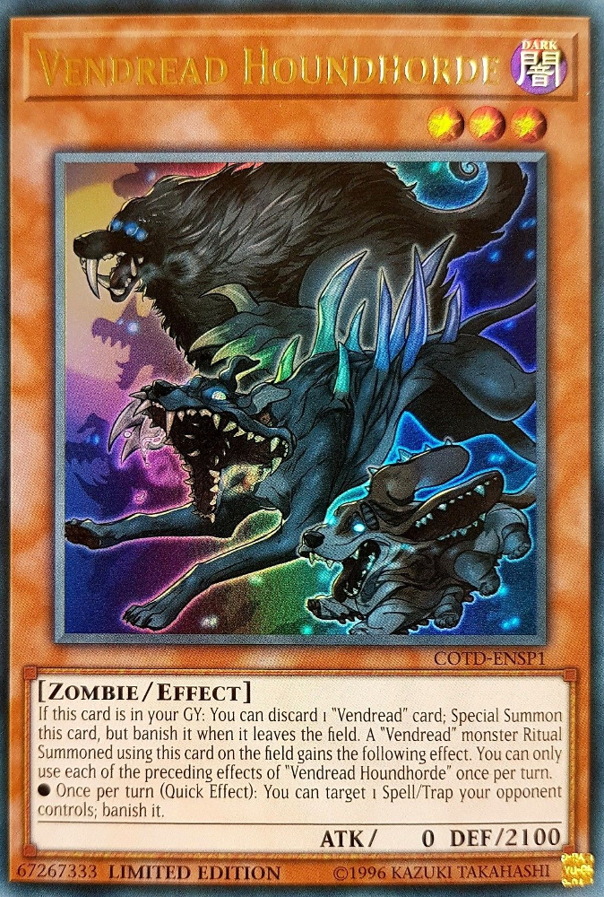 Vendread Houndhorde [COTD-ENSP1] Ultra Rare | Galaxy Games LLC