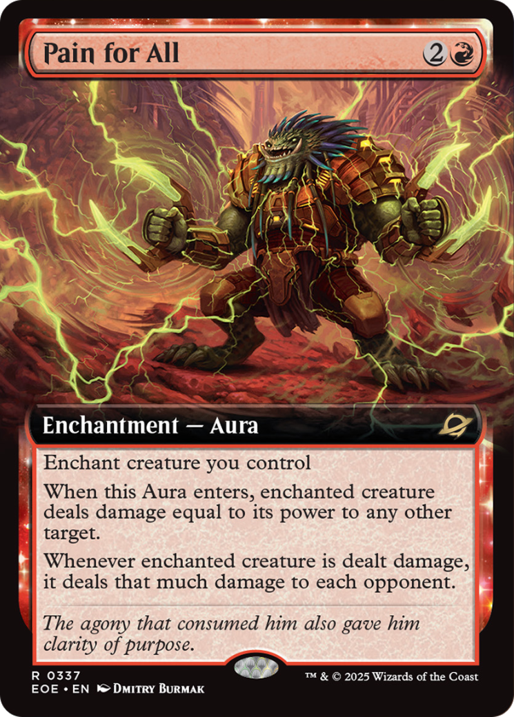 Pain for All (Extended Art) [Edge of Eternities] | Galaxy Games LLC