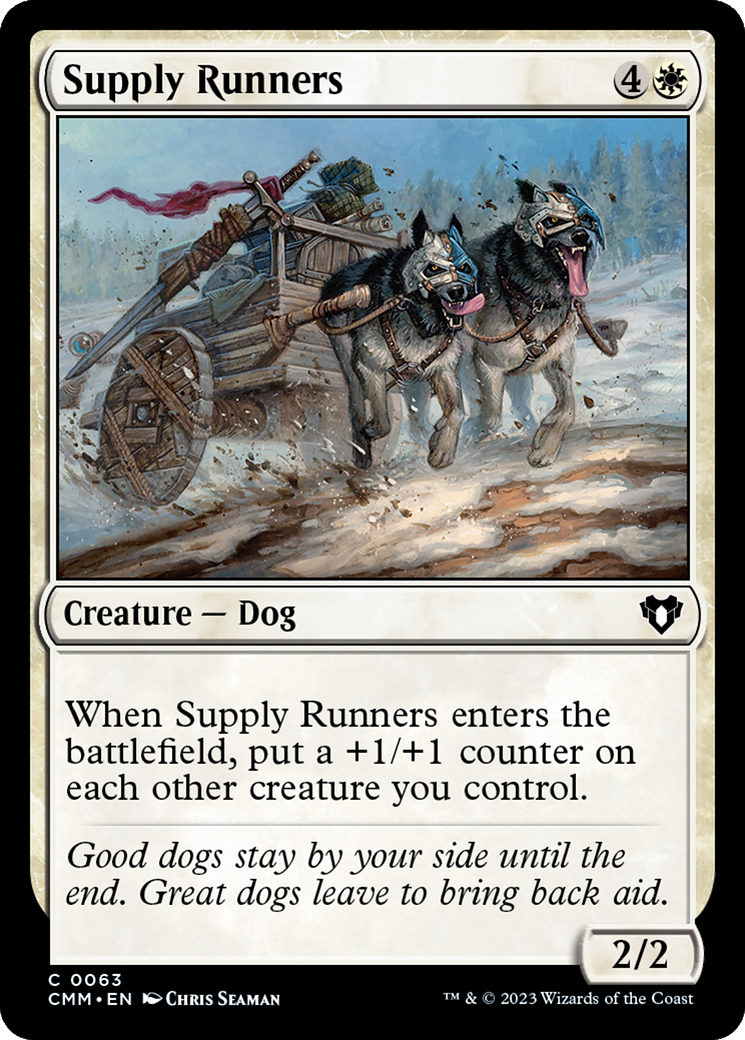 Supply Runners [Commander Masters] | Galaxy Games LLC