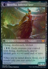 Henrika Domnathi // Henrika, Infernal Seer [Innistrad: Crimson Vow Prerelease Promos] | Galaxy Games LLC