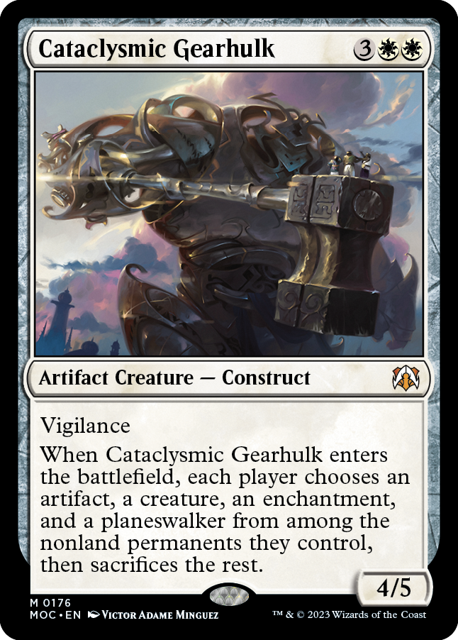 Cataclysmic Gearhulk [March of the Machine Commander] | Galaxy Games LLC