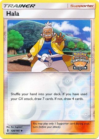 Hala (126/145) (Regional Championship Promo) [Sun & Moon: Guardians Rising] | Galaxy Games LLC