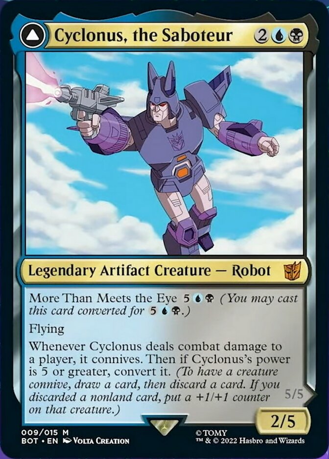 Cyclonus, the Saboteur // Cyclonus, Cybertronian Fighter [Transformers] | Galaxy Games LLC