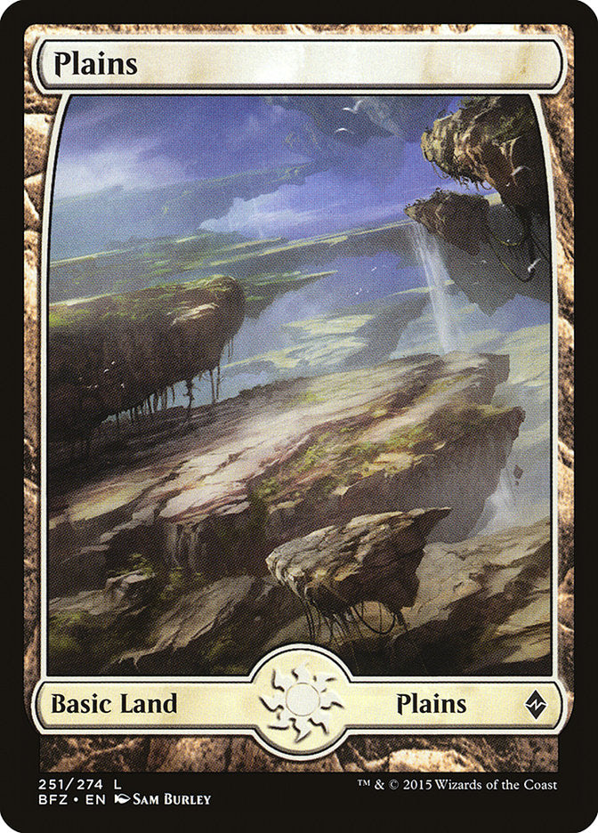 Plains (251) (Full Art) [Battle for Zendikar] | Galaxy Games LLC