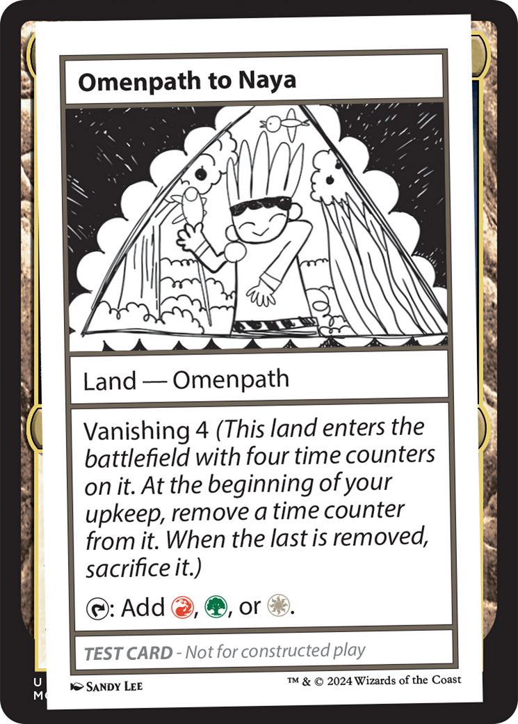 Omenpath to Naya [Mystery Booster 2 Playtest Cards] | Galaxy Games LLC