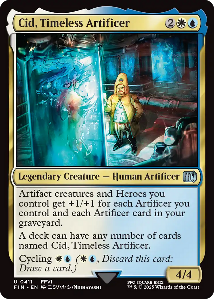 Cid, Timeless Artificer (0411) [FINAL FANTASY] | Galaxy Games LLC