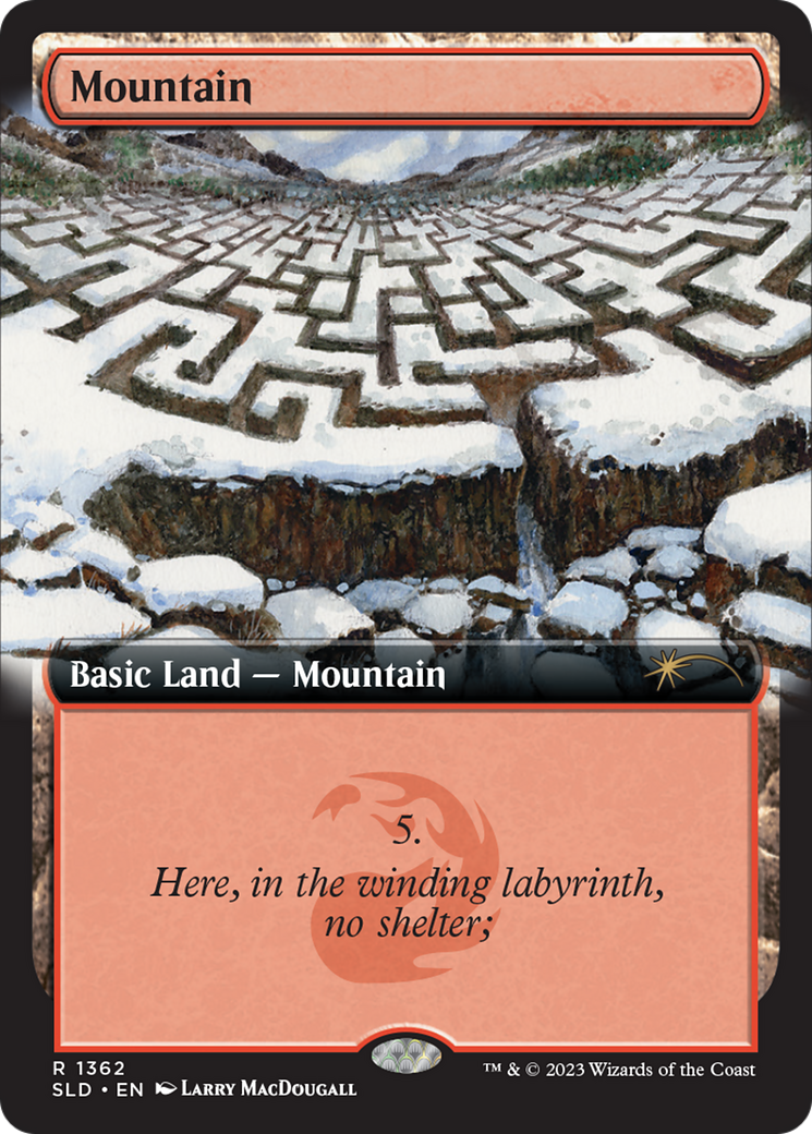 Mountain (1362) [Secret Lair Drop Series] | Galaxy Games LLC