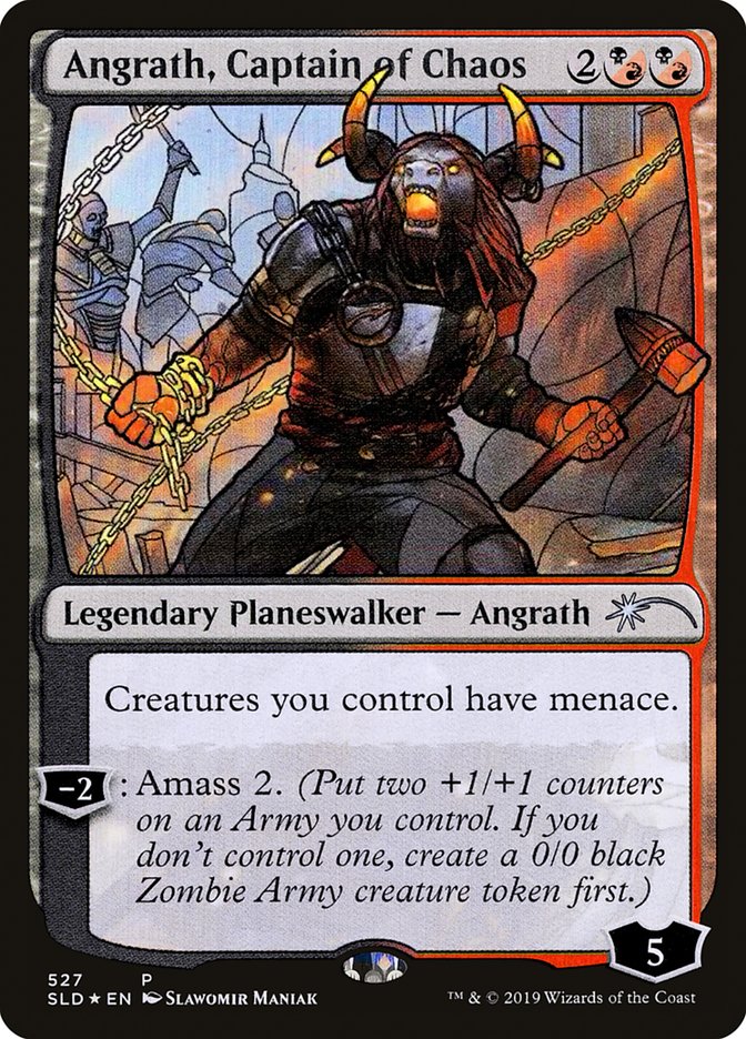 Angrath, Captain of Chaos (Stained Glass) [Secret Lair Drop Promos] | Galaxy Games LLC