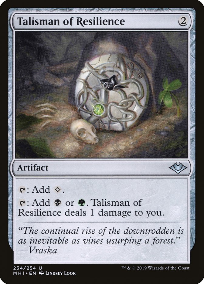 Talisman of Resilience [Modern Horizons] | Galaxy Games LLC