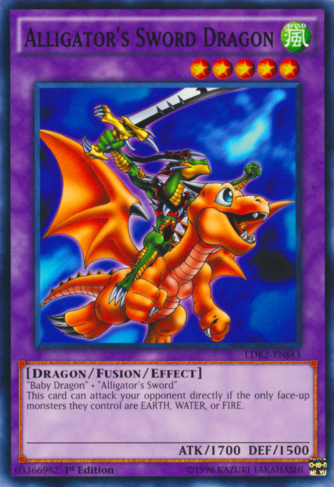 Alligator's Sword Dragon [LDK2-ENJ43] Common | Galaxy Games LLC