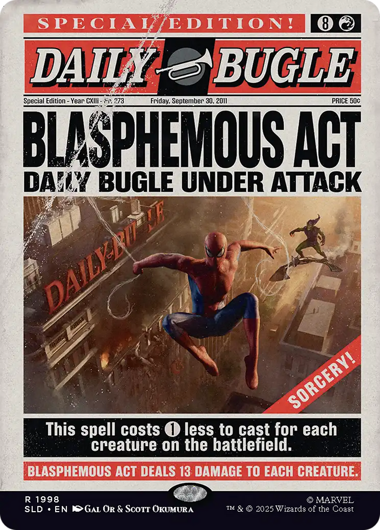 Blasphemous Act (1998) [Secret Lair Drop Series] | Galaxy Games LLC