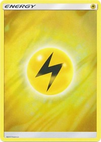 Lightning Energy (Unnumbered 2017) (Wave Foil) (Theme Deck Exclusive) [Unnumbered Energies] | Galaxy Games LLC