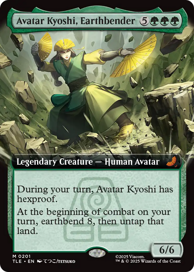 Avatar Kyoshi, Earthbender (Extended Art) [Avatar: The Last Airbender: Eternal-Legal] | Galaxy Games LLC