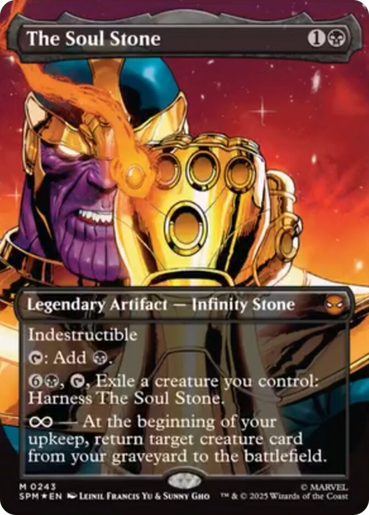 The Soul Stone (Borderless) [Marvel's Spider-Man] | Galaxy Games LLC