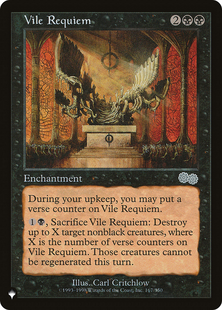 Vile Requiem (USG) [The List] | Galaxy Games LLC