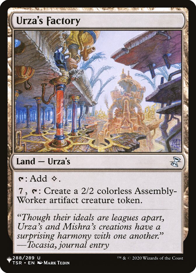 Urza's Factory [The List] | Galaxy Games LLC