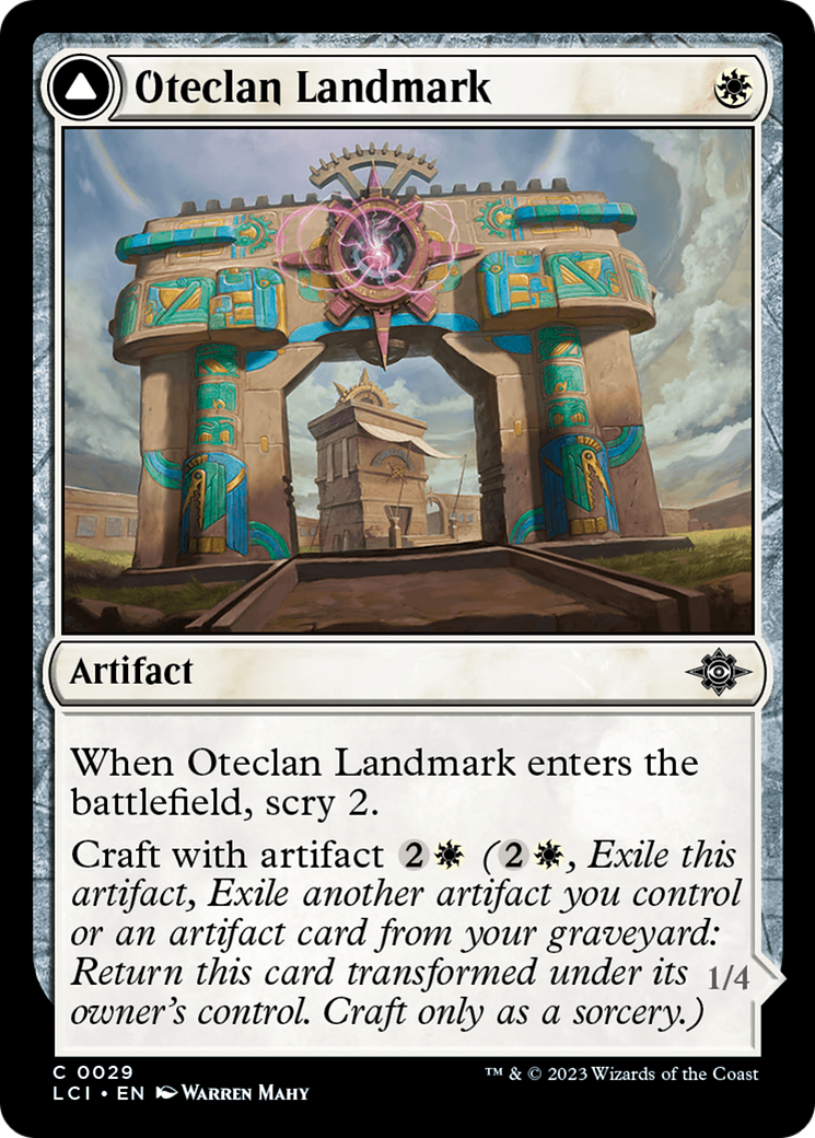 Oteclan Landmark [The Lost Caverns of Ixalan] | Galaxy Games LLC