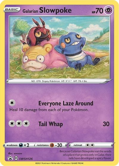 Galarian Slowpoke (SWSH126) [Sword & Shield: Black Star Promos] | Galaxy Games LLC