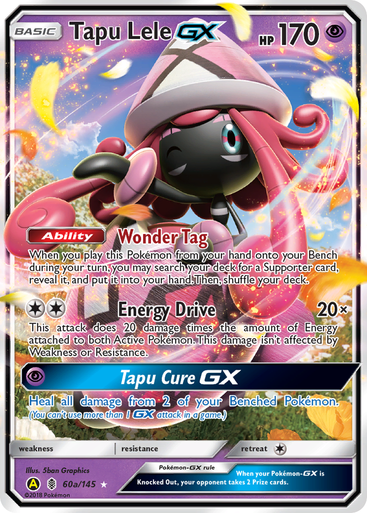 Tapu Lele GX (60a/145) [Alternate Art Promos] | Galaxy Games LLC