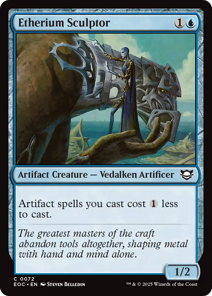 Etherium Sculptor [Edge of Eternities Commander] | Galaxy Games LLC