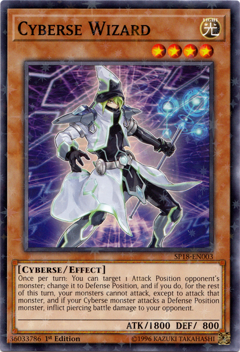 Cyberse Wizard [SP18-EN003] Starfoil Rare | Galaxy Games LLC