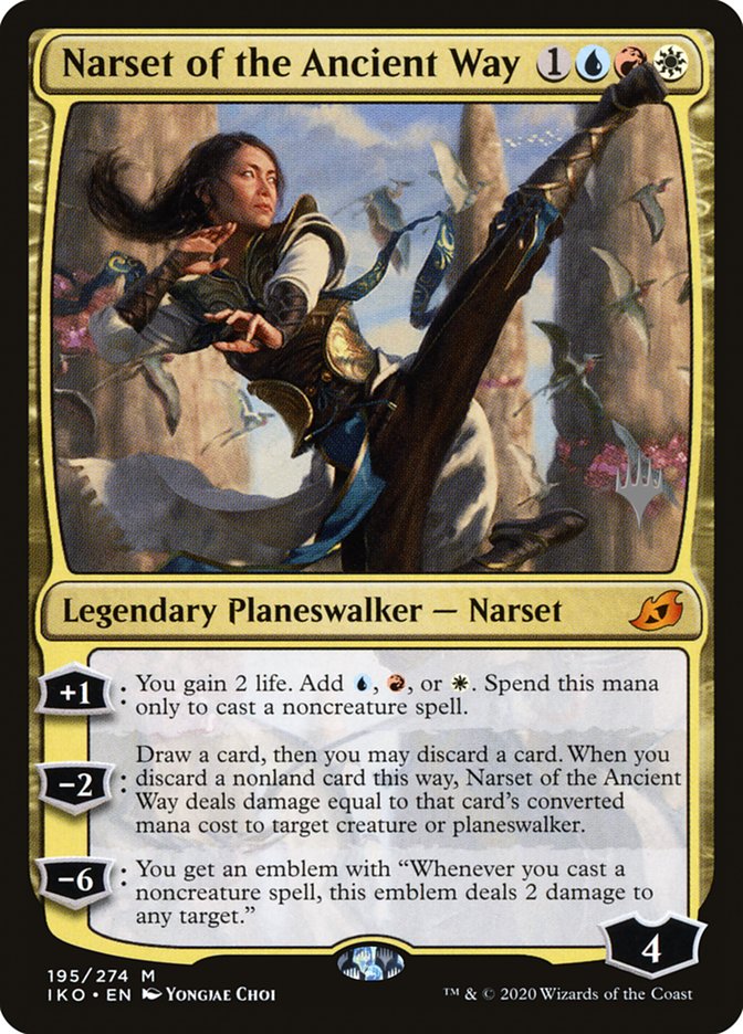 Narset of the Ancient Way (Promo Pack) [Ikoria: Lair of Behemoths Promos] | Galaxy Games LLC