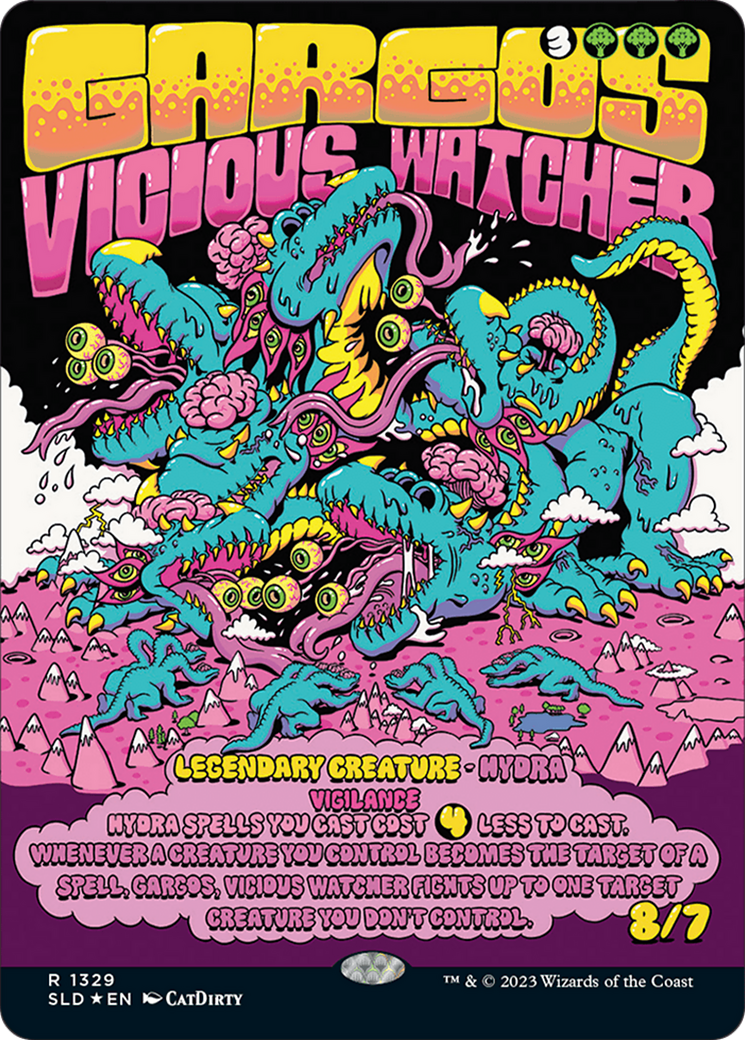 Gargos, Vicious Watcher [Secret Lair Drop Series] | Galaxy Games LLC