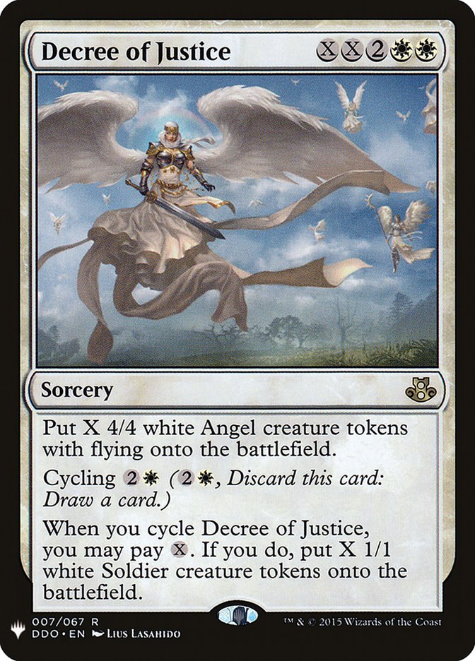 Decree of Justice [Mystery Booster] | Galaxy Games LLC