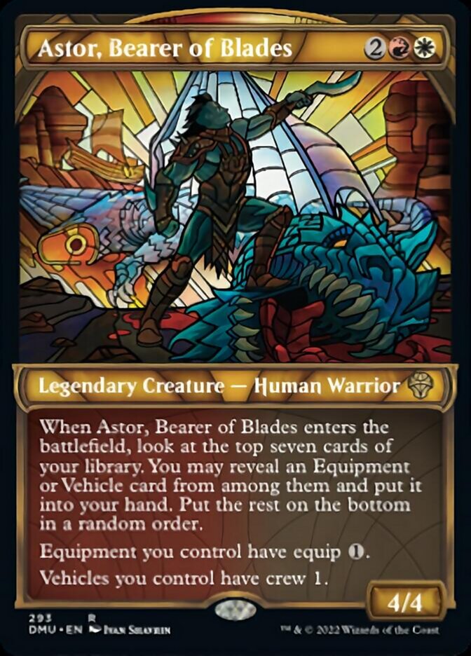Astor, Bearer of Blades (Showcase) [Dominaria United] | Galaxy Games LLC