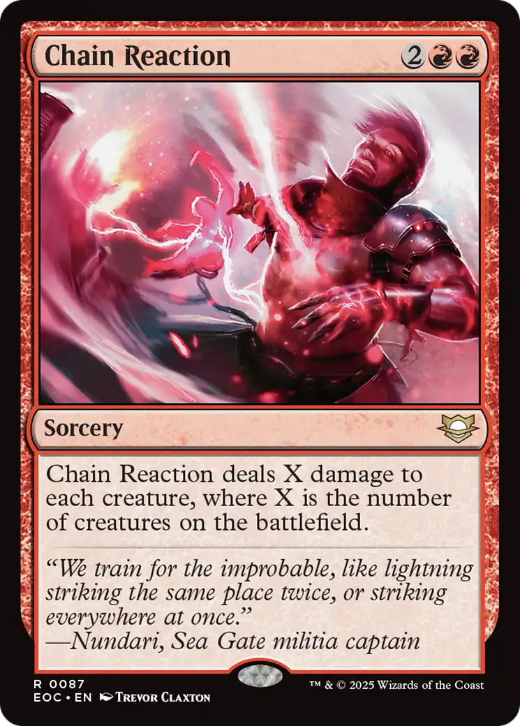 Chain Reaction [Edge of Eternities Commander] | Galaxy Games LLC