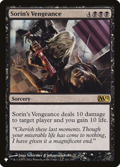 Sorin's Vengeance [The List] | Galaxy Games LLC