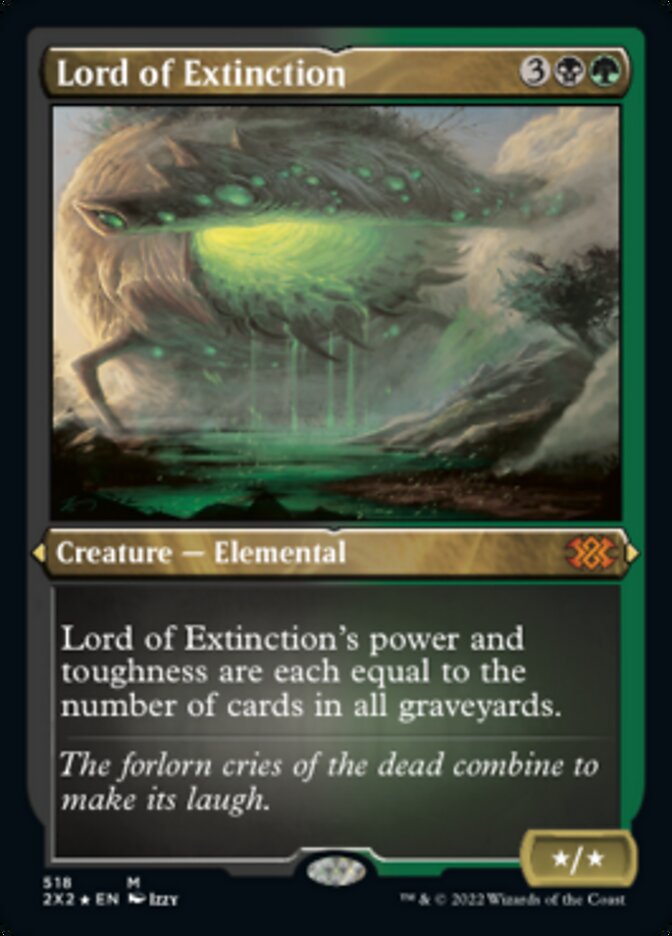 Lord of Extinction (Foil Etched) [Double Masters 2022] | Galaxy Games LLC