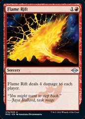 Flame Rift (Foil Etched) [Modern Horizons 2] | Galaxy Games LLC