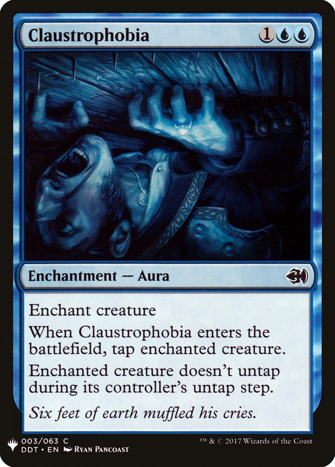 Claustrophobia [Mystery Booster] | Galaxy Games LLC