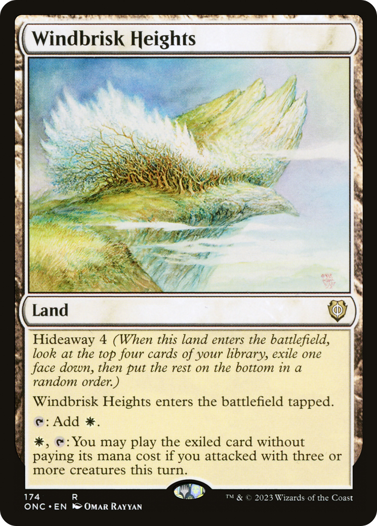 Windbrisk Heights [Phyrexia: All Will Be One Commander] | Galaxy Games LLC