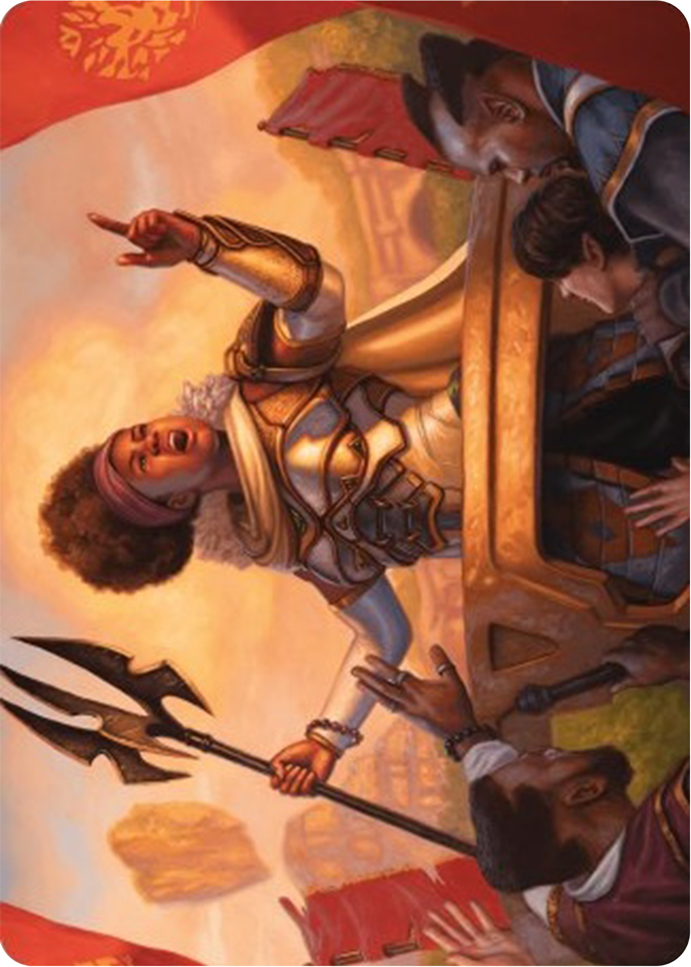 Recruiter of the Guard Art Card [Modern Horizons 3 Art Series] | Galaxy Games LLC