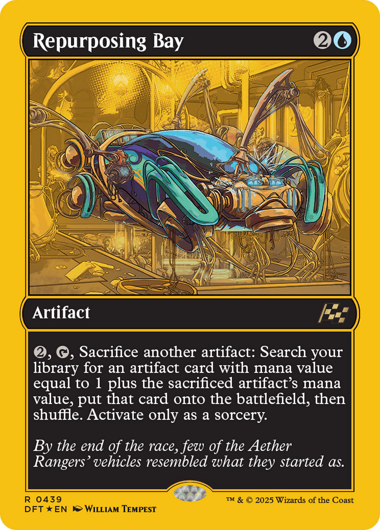 Repurposing Bay (First-Place Foil) [Aetherdrift] | Galaxy Games LLC