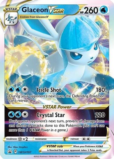 Glaceon VSTAR (SWSH197) [Sword & Shield: Black Star Promos] | Galaxy Games LLC