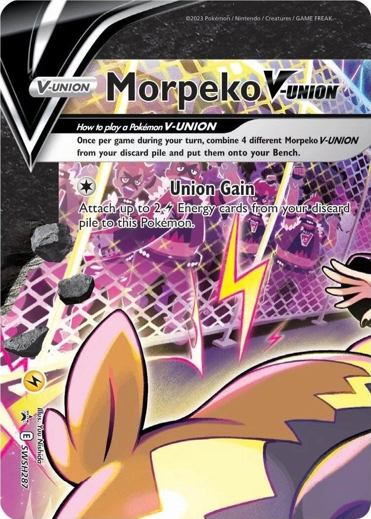 Morpeko V-Union (SWSH287) [Sword & Shield: Black Star Promos] | Galaxy Games LLC