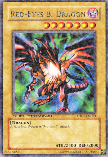 Red-Eyes B. Dragon [DT01-EN003] Rare | Galaxy Games LLC