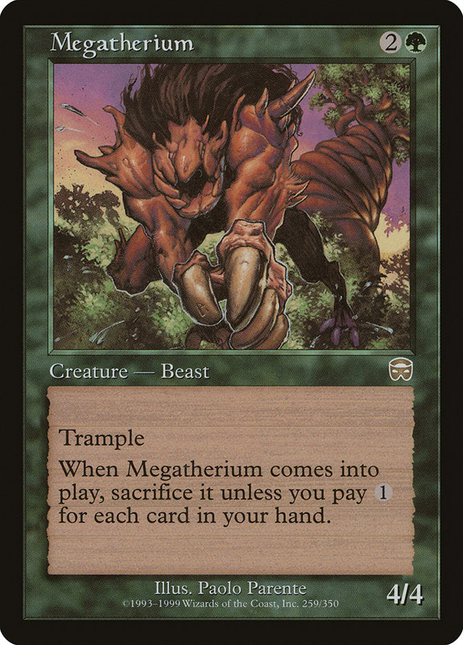 Megatherium [Mercadian Masques] | Galaxy Games LLC