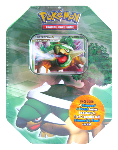 Diamond & Pearl - Collector's Tin (Torterra LV.X) | Galaxy Games LLC