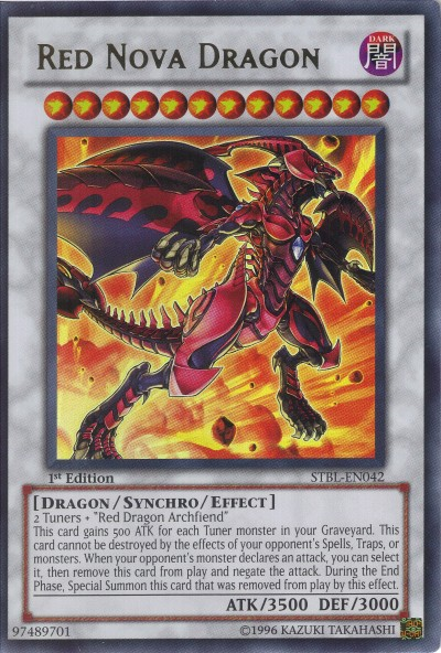 Red Nova Dragon [STBL-EN042] Ultra Rare | Galaxy Games LLC